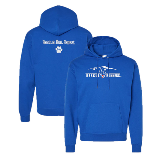 Rescue Runners Logo Hoodie - Royal Blue